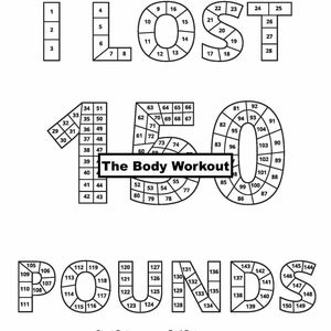 150 Pounds Weight Loss Tracker With Fitness Contract