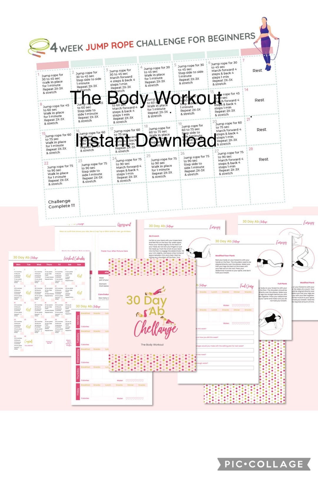Skipping workout plan sale