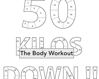 50 Kilos Weight Loss Printable,
