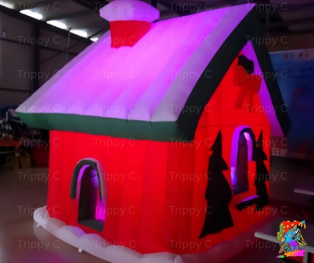 Illuminated Christmas Hut for Outdoor Events, Festive Christmas Igloo ...