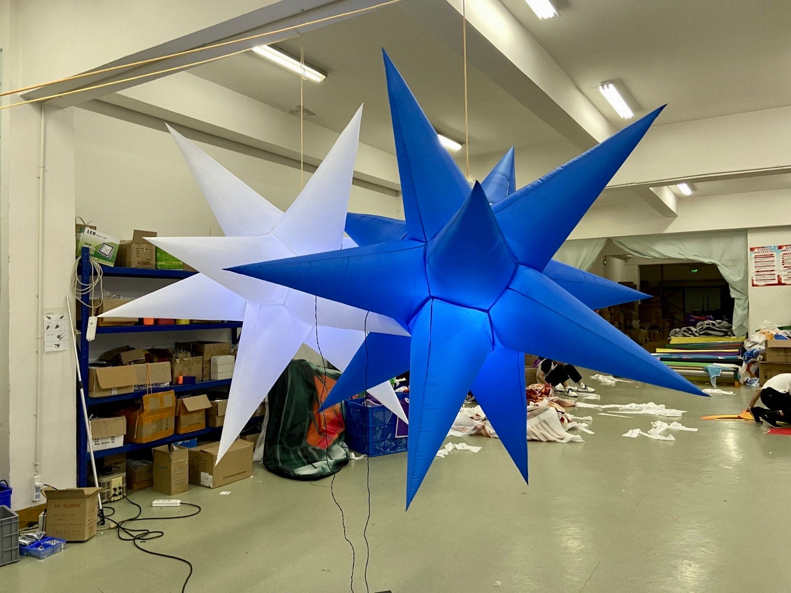 Dallas Stars Inflatable Crazy Sports Fan, image size:1600x1200