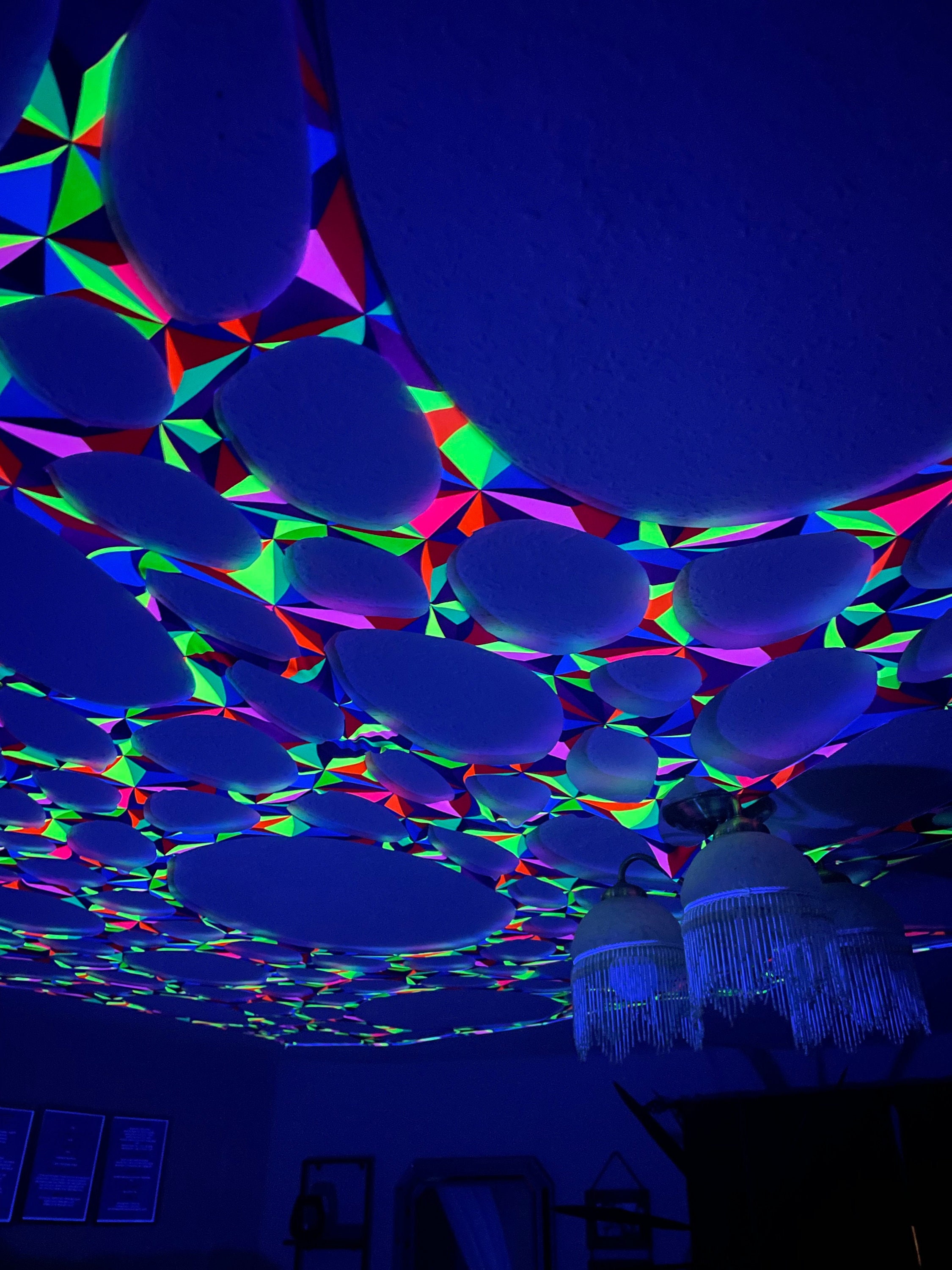 Tapestries that change with led lights sale