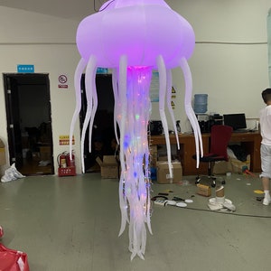 Kids jellyfish party decorations, Under the sea theme party decorations, Childrens party decor, Beach party, Tropical Ocean Art, DJ Gifts