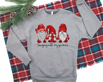 Christmas Head Elf Vice Elf Holiday Crewnecks Couple Sweatshirts