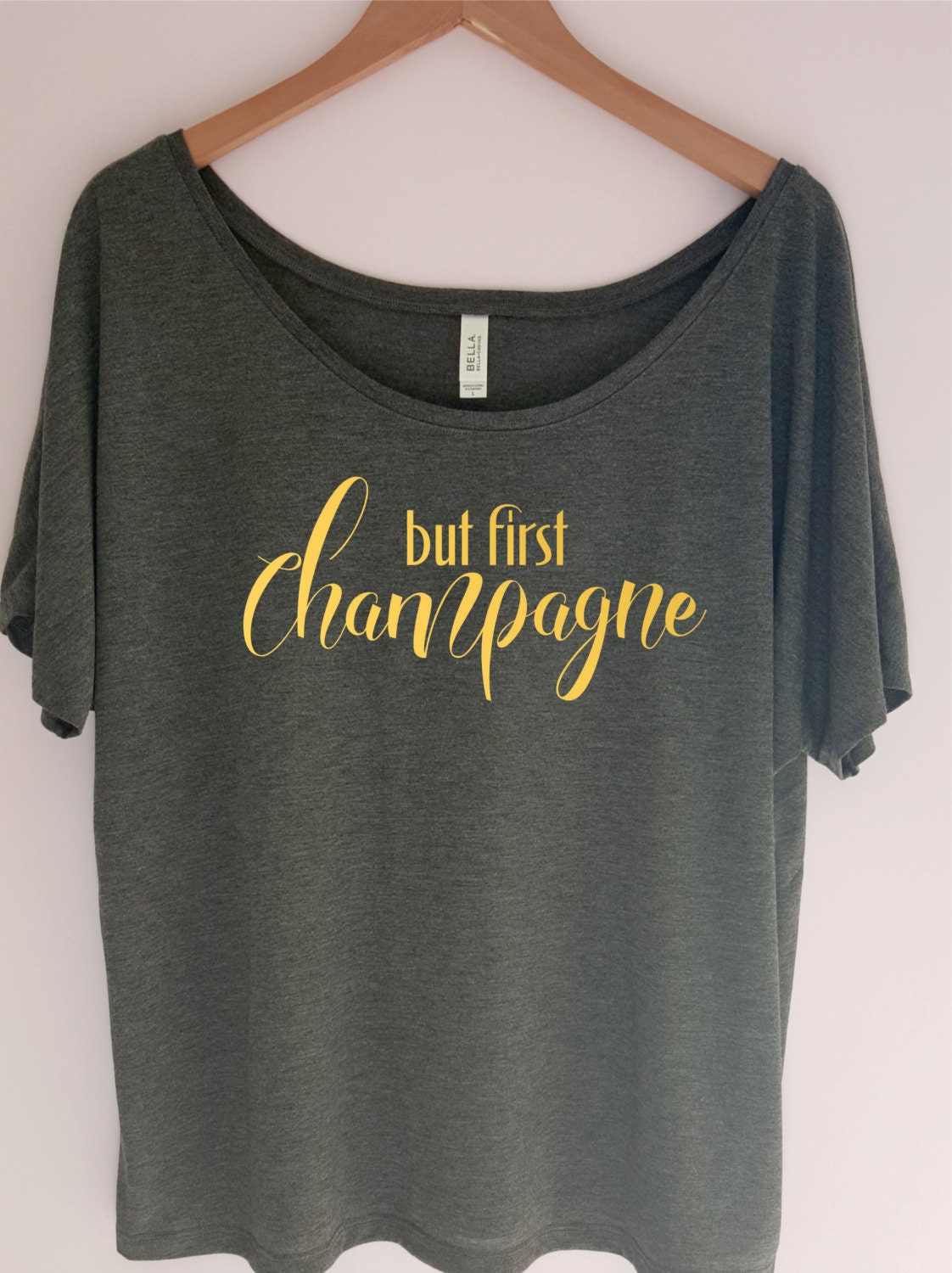 But first champagne shirt Champagne shirt Champagne Apparel | Etsy