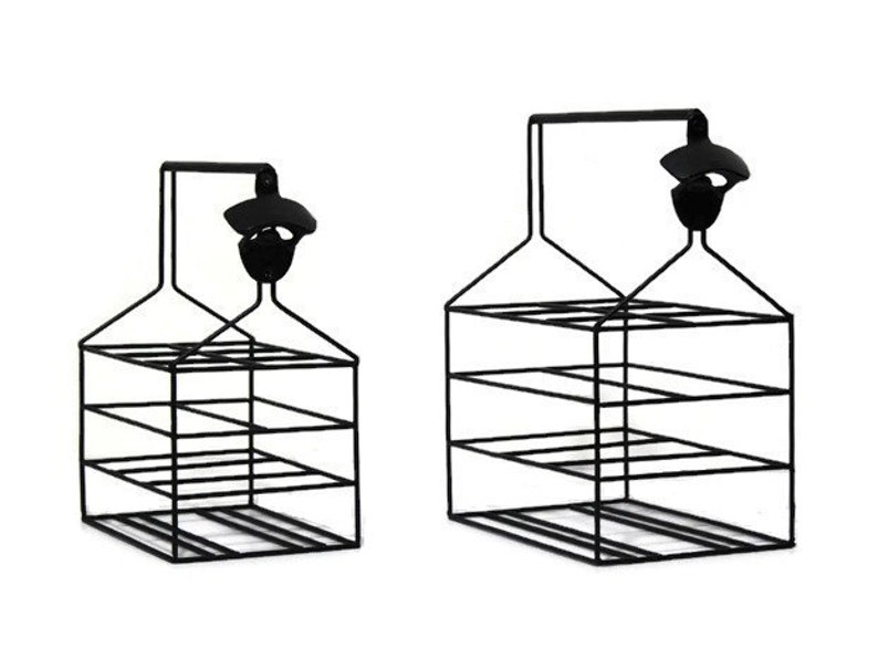 Metal Six Pack Beer Carrier Metal Beer Carrier Metal Beer Etsy