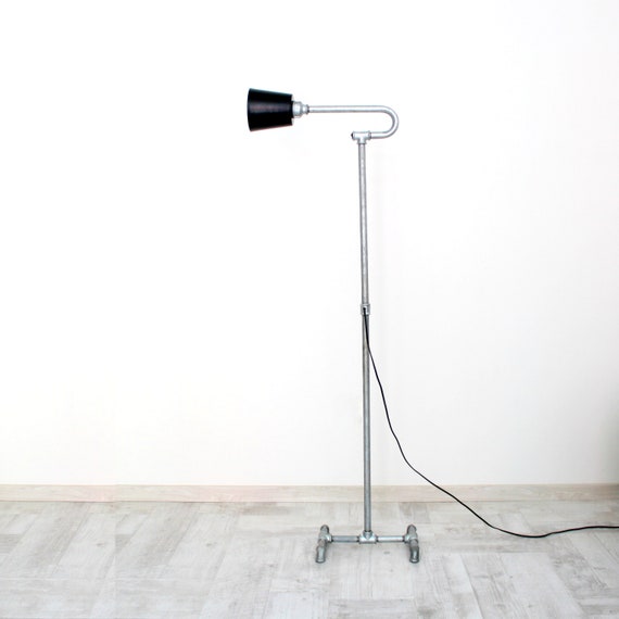 wire cage floor lamp