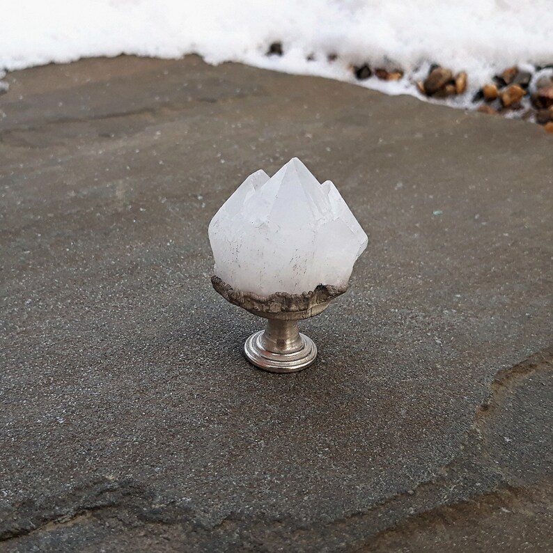 Raw quartz crystal pulls. Natural gemstone as crystal Etsy