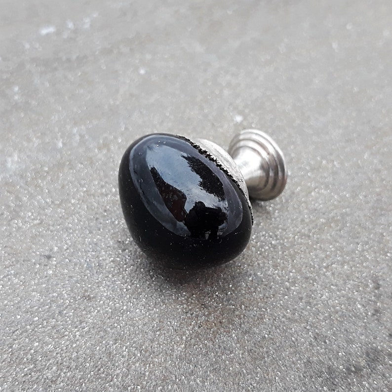 Smoky Quartz Knobs as Unique Hardware. Etsy