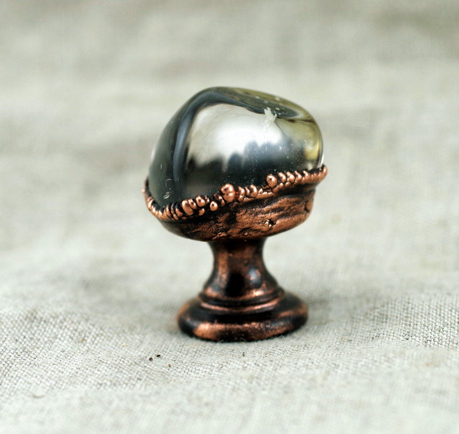 Rock Cristal knobs Gemstone knobs knobs Kitchen Etsy