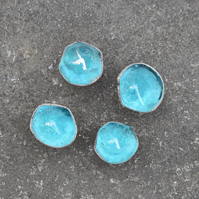 Glass Crystal Knobs as Turquoise Home Decor. Etsy