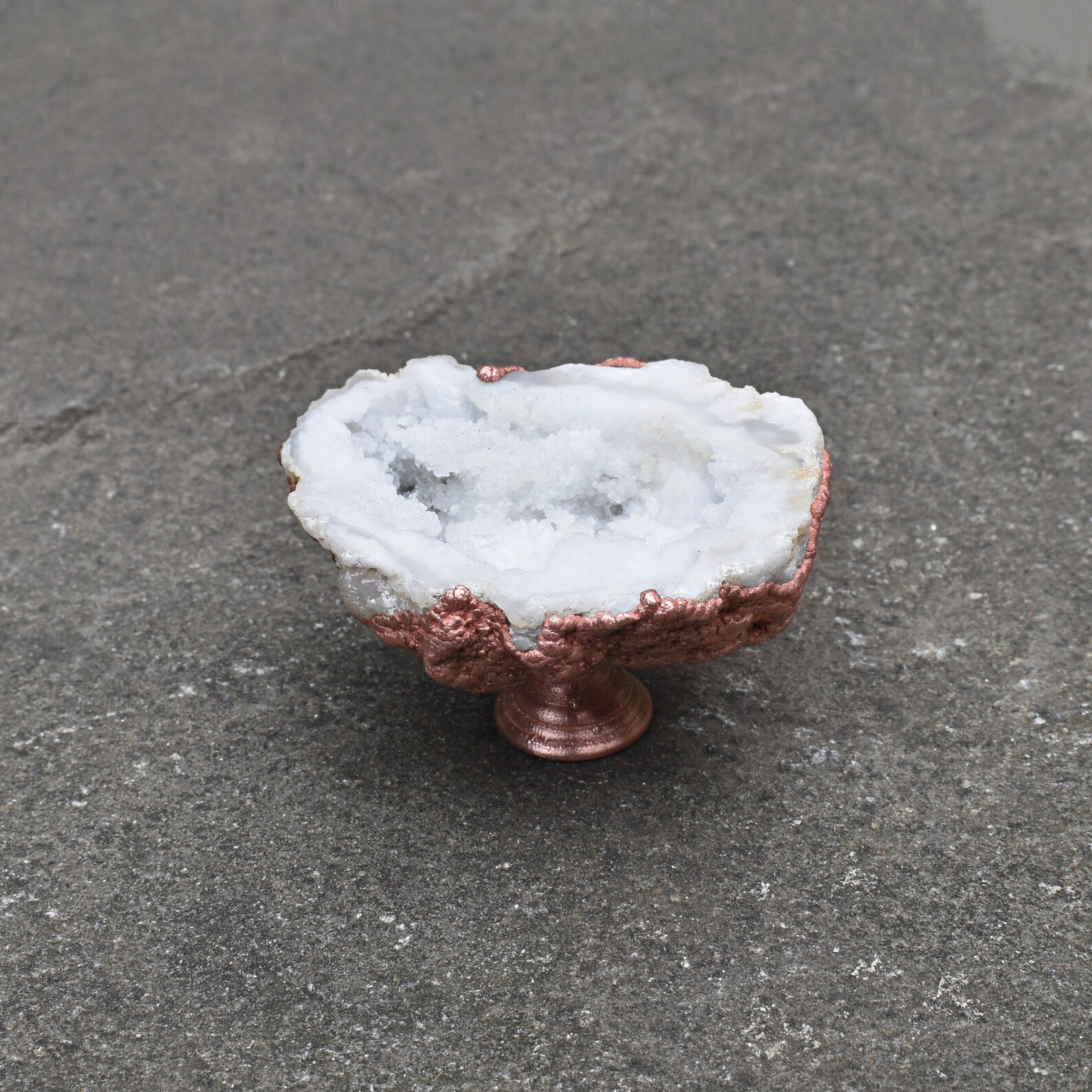 Unique quartz drawer knobs copper dresser knob red Etsy