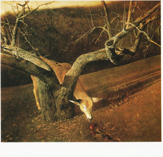 人気 ブランド チェック Art England New Andrew  Scene Country of Print Wyeth 版画