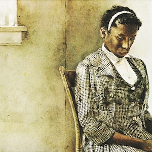 Wyeth Illustration Domestic Realism Andrew Wyeth Art &quot;Day of Fair&quot; (12.5&quot;x16.5&quot;) Chads Ford Pennsylvania Country Scene (30)