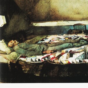 Andrew Wyeth Print Wyeth Wall Art Rural Life &quot;Garret Room&quot; Mid Century Art Country Home Wall Art Americana Living Room Decor (61)