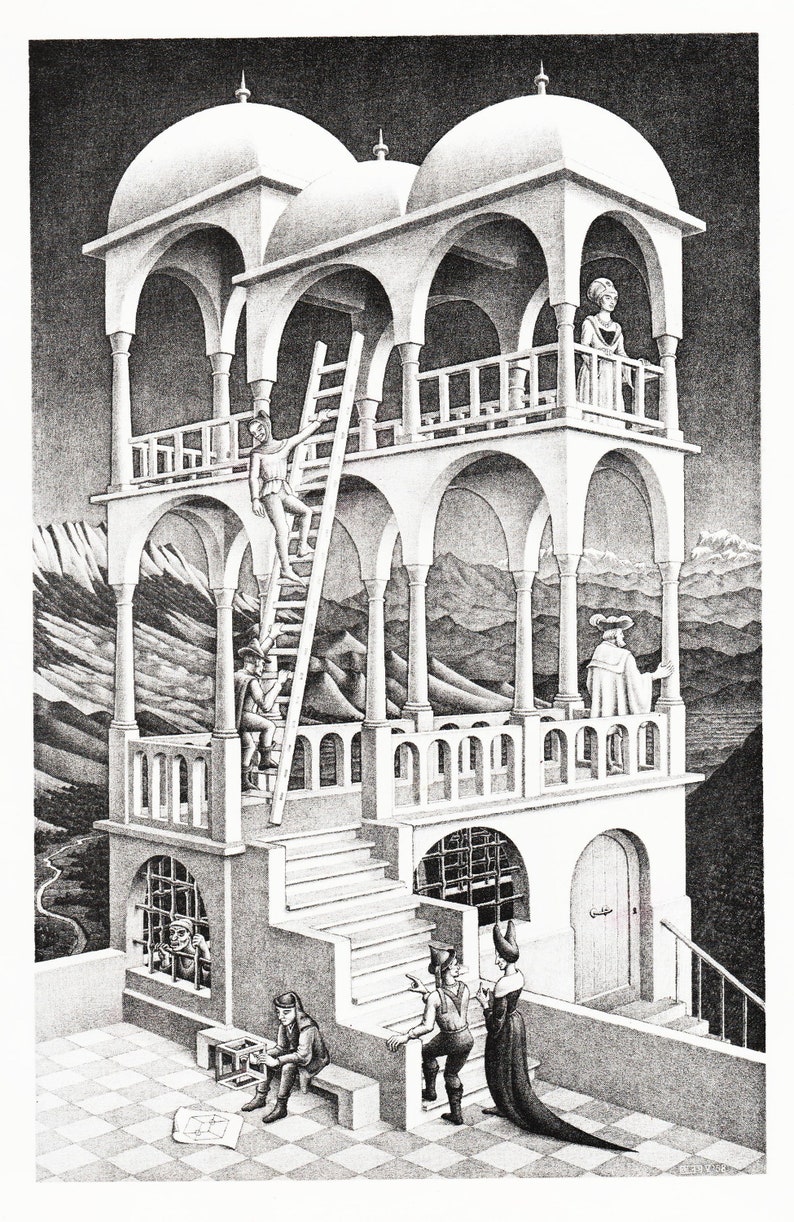 M C Escher Famous Art