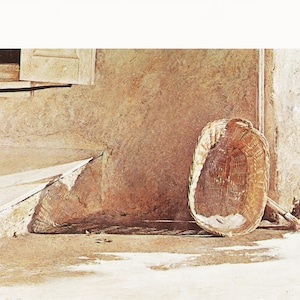 Andrew Wyeth Art Domestic Realism Wyeth Illustration &quot;Monday Morning&quot; (12.5&quot; x 16.5&quot;) Chads Ford Pennsylvania (31)