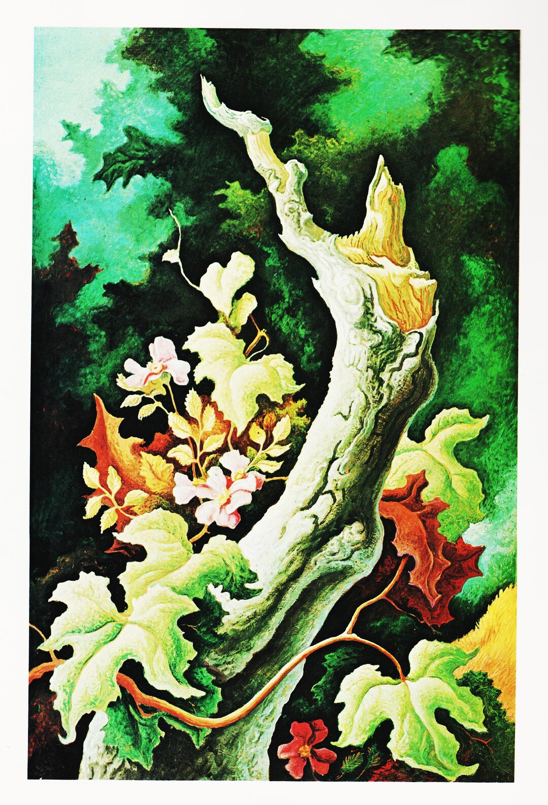 Thomas Benton Print Vintage Nature Art Benton Wall Art Etsy