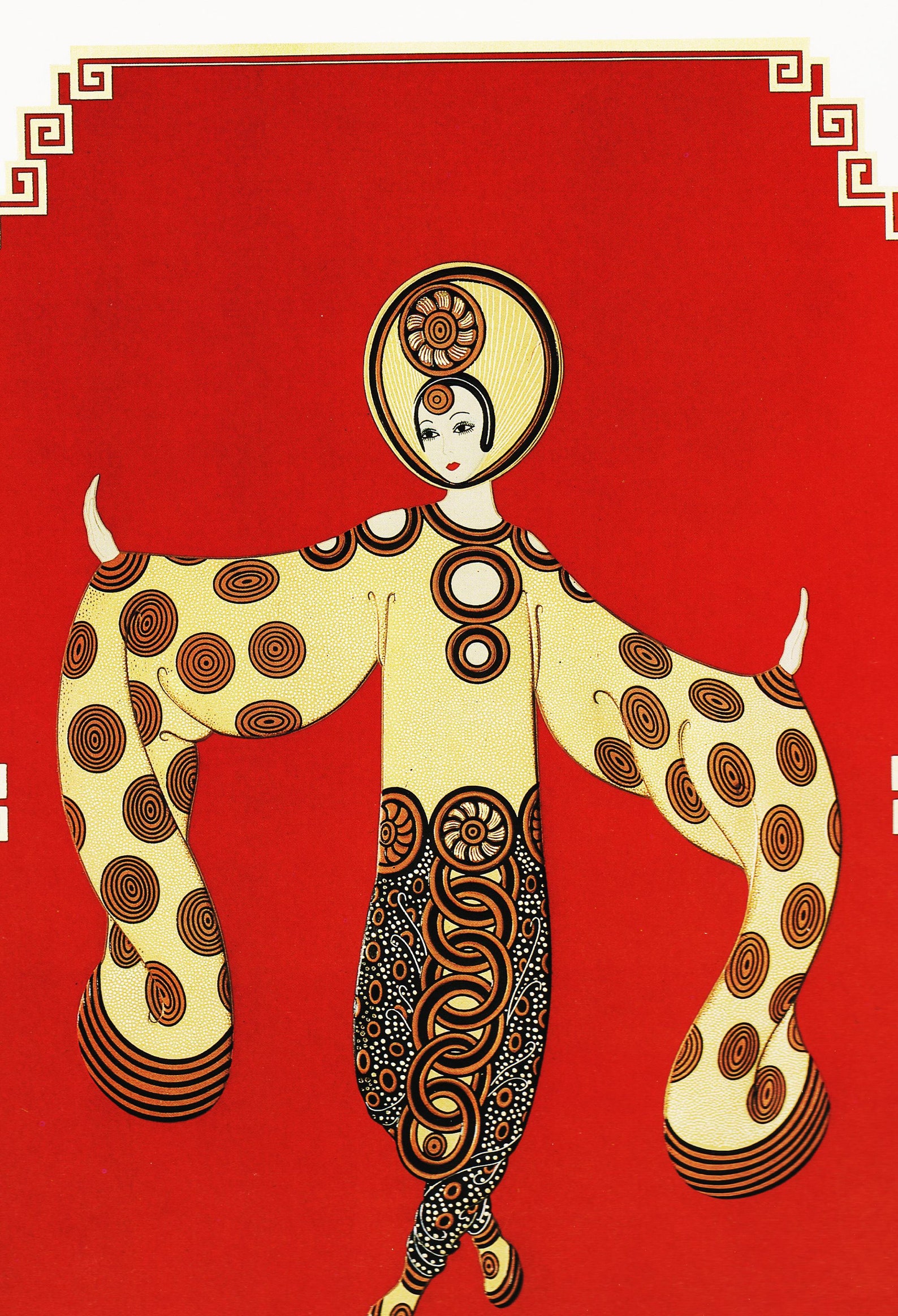 Classic Erte Print Art Deco Decor Fashion Wall Art - Etsy