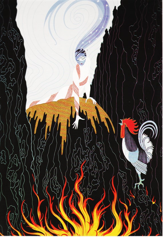 Art deco artist erte