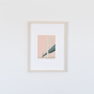 8x10 Mackinac Bridge No.07 Fine Art Print | Amanda Bur Kunst