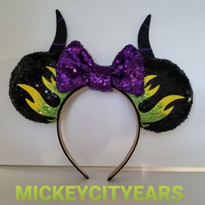 Maleficent themed ears