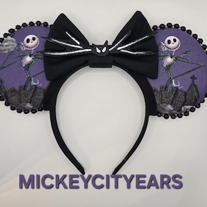 Nightmare Themed Ears. Jack Skellington themed ears