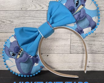Stitch fabric ears