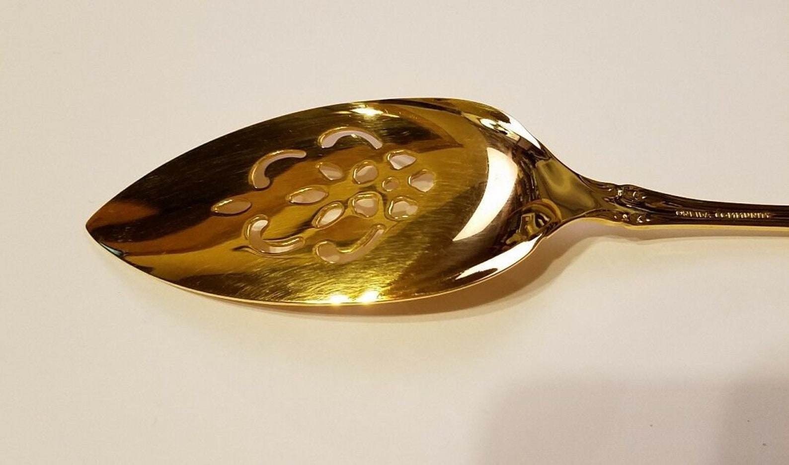 Oneida Community Gold Plated GOLDEN BRAHMS Flatware Pie Server Etsy