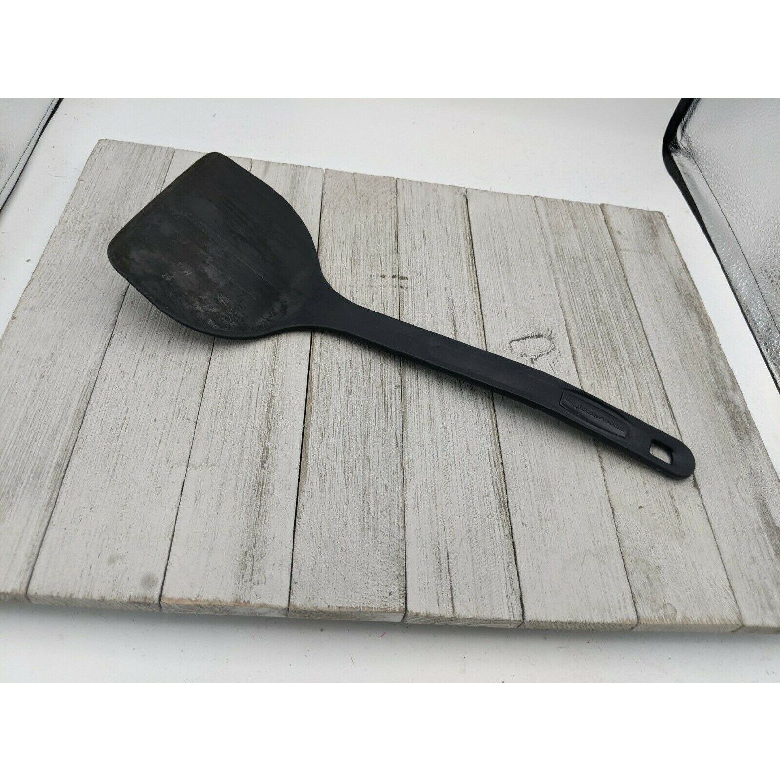 Small Black Flexible Nylon Spatula - The Peppermill