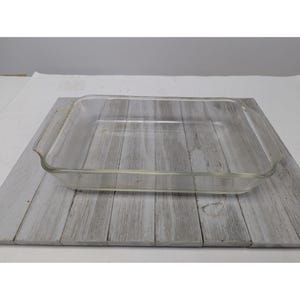 Anchor Hocking 432 Przezroczyste szklane naczynie do pieczenia w kształcie prostokąta 1 1/2 Qt 6&quot; * 10&quot;