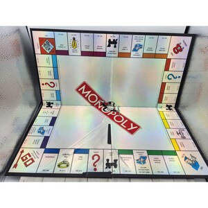 pictures of an original monopoly board