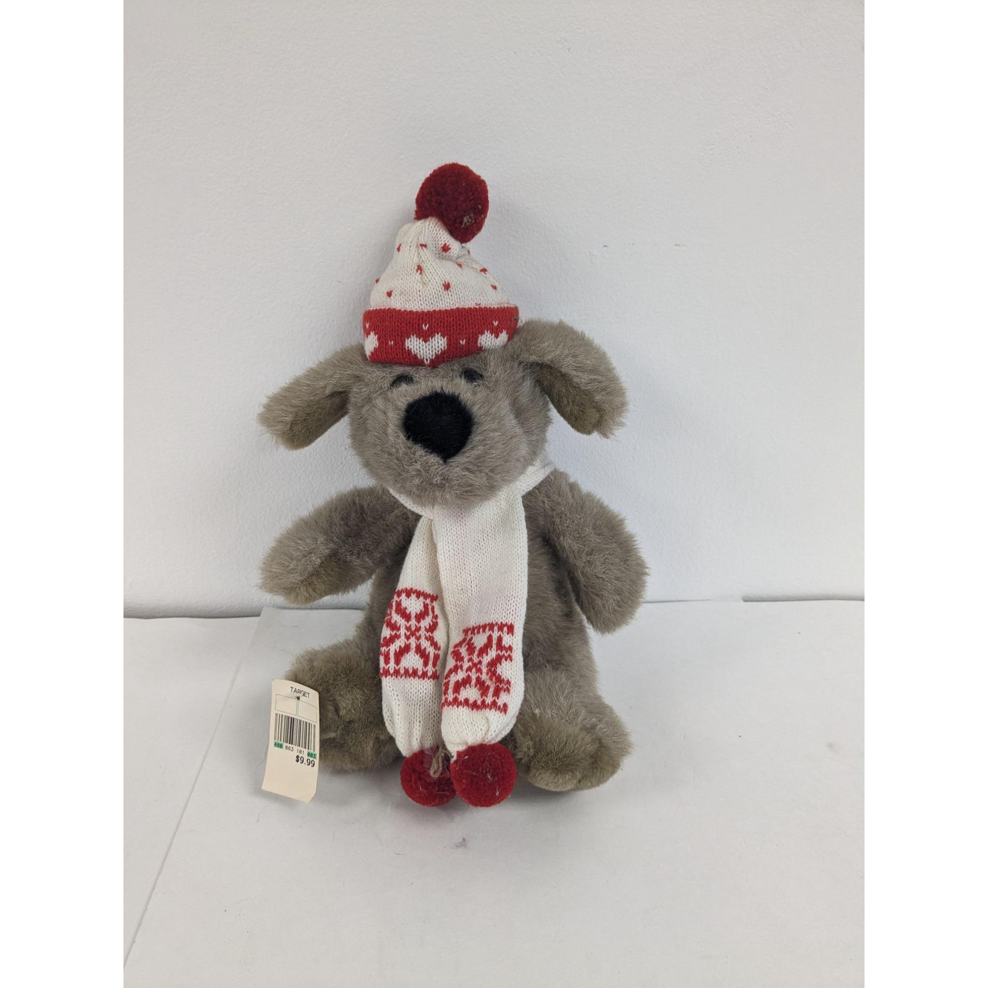 Vintage Kris Mutt Christmas Stuffed Dog Stuffed Animal 13