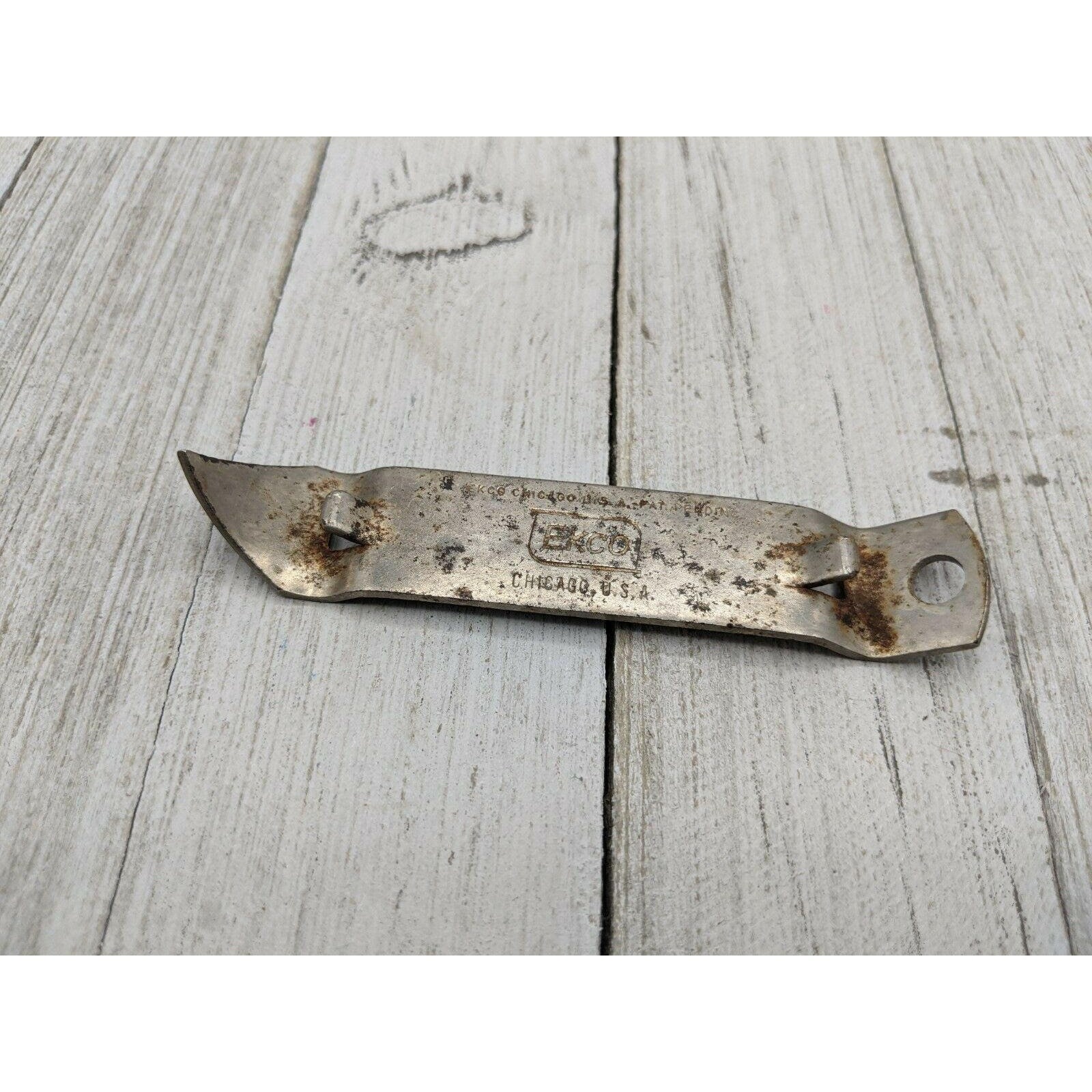 Ekco Miracle Roll No 881 Miniature Compact Can Bottle Opener 