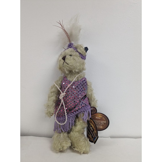 【1920's Daisy 】ぬいぐるみBrass Button Bears Vintage Brass Button Bears 20th Century Collection Daisy