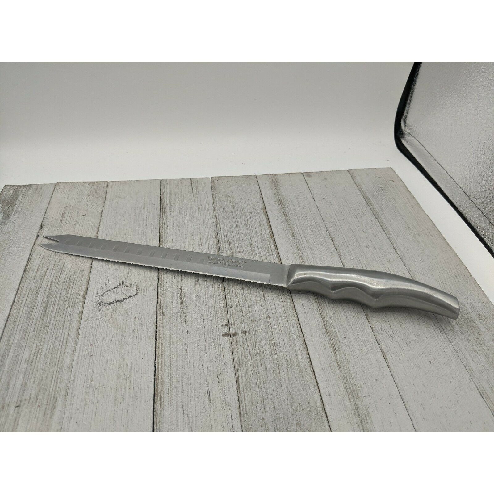 Forever Sharp Platinum Series Surgical Stainless Steel All Purpose Knife 8  Blade 