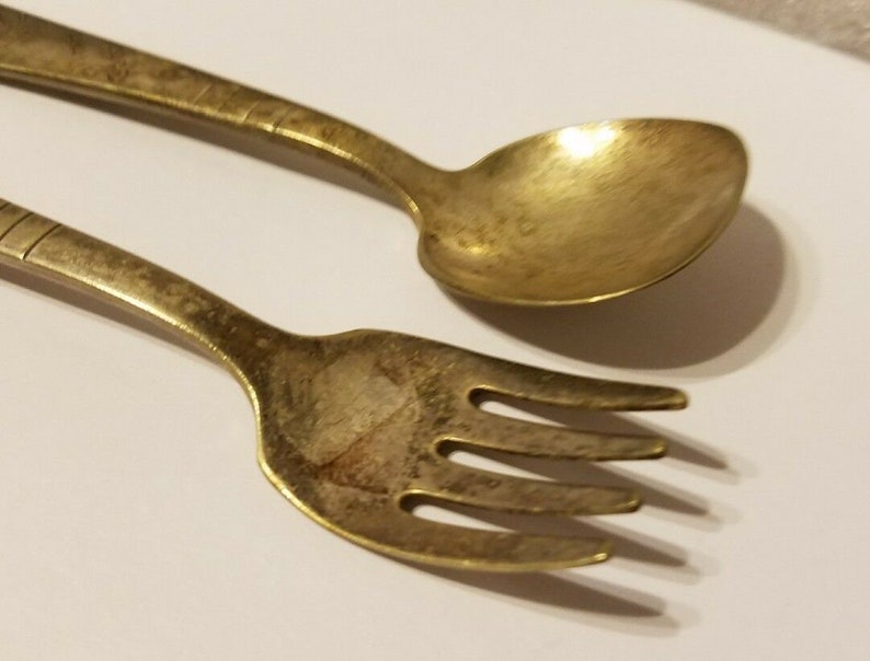 Campbell Soup Kids Fork Spoon Set Child Wm A Rogers Oneida LTD Etsy