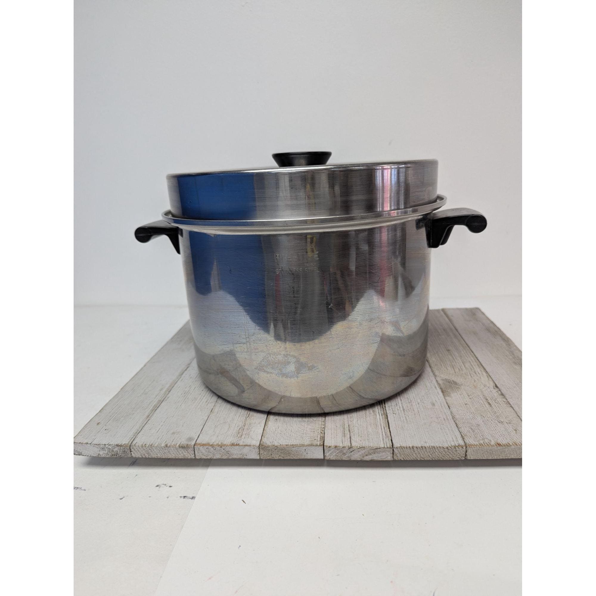 Vintage Wards Signature Prestige 18-8 Tri-ply Stainless Steel 6 Qt