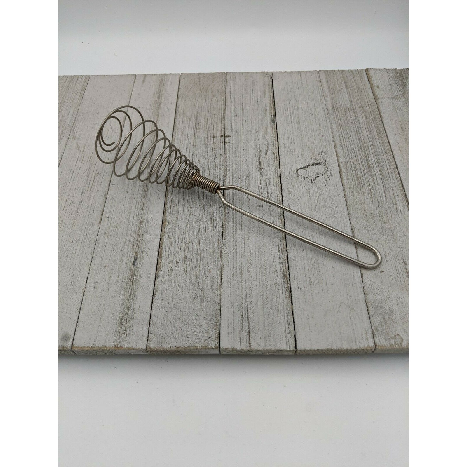 Vintage French 3 Spring Coil Whisk Wisk Wire Beater Mixer Etsy Australia
