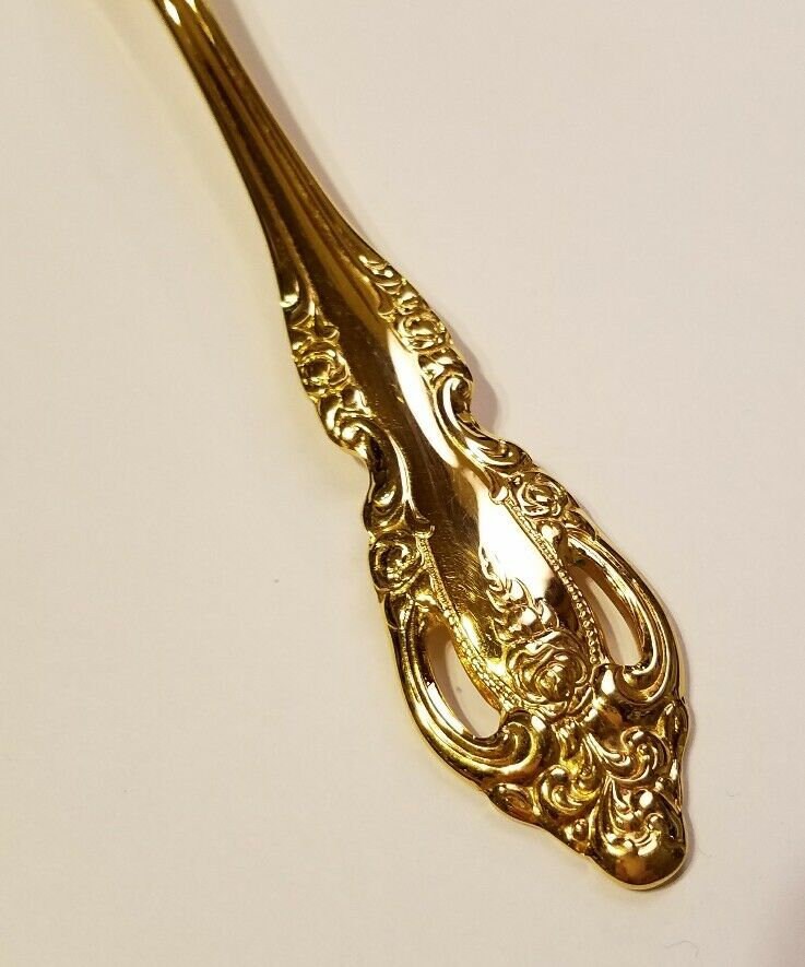 Oneida Community Gold Plated GOLDEN BRAHMS Flatware Pie Server Etsy