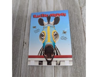 Warner Bros "Racing Stripes" Zebra Enamel Pin Badge 2x1.5 Inches