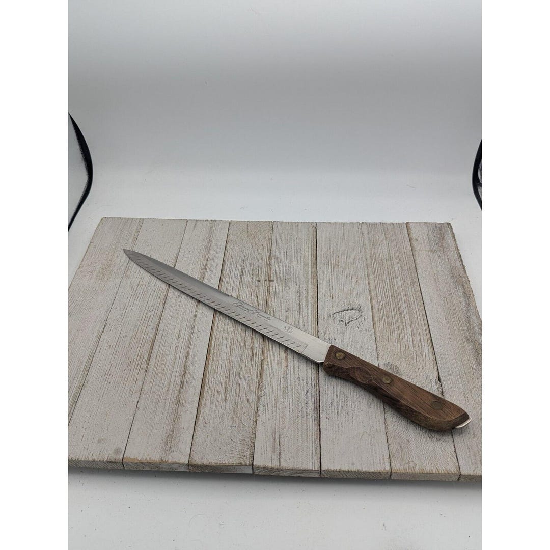 Vtg Prince Devonshire Stainless Steel Carving Knife 10 1/2