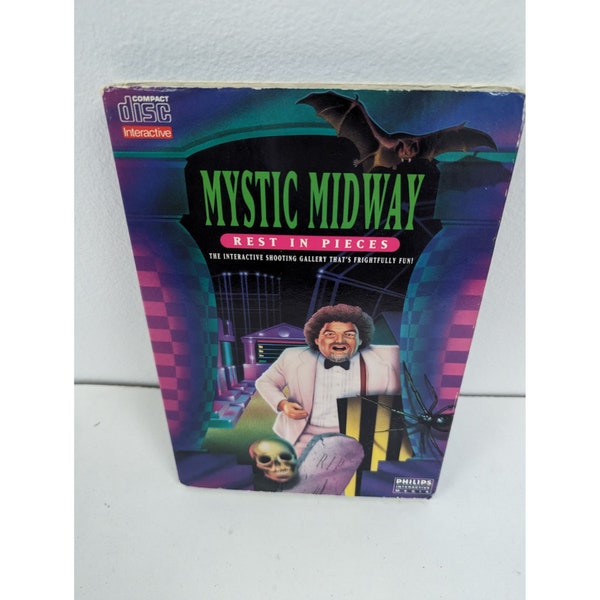 Mystic Midway Shooting Gallery Interactive Compact Disc Phillips CD-i