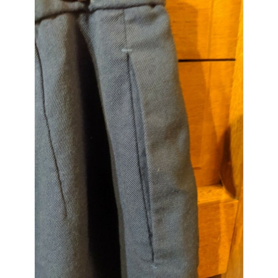 Pendleton Size 16W Straight Skirt Blue Slit Busin… - image 4