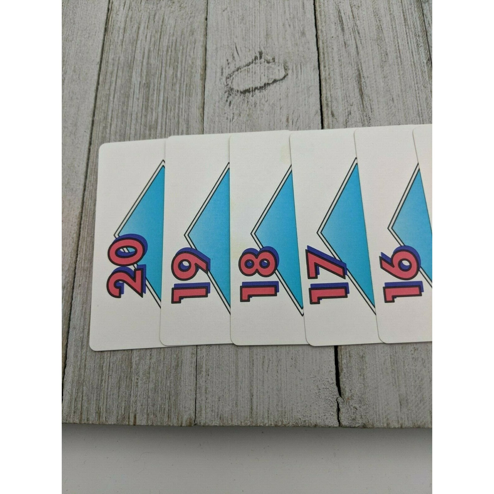 Racko Racko Card Game Replacement Pieces 1992 Cards 10 Etsy