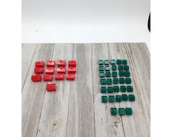 Moteles de reemplazo del juego Monopoly vintage de 1961