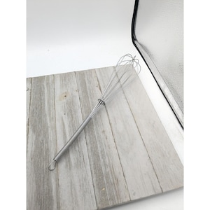 Balloon Stainless Steel Whisk Metal Handle 12&quot;