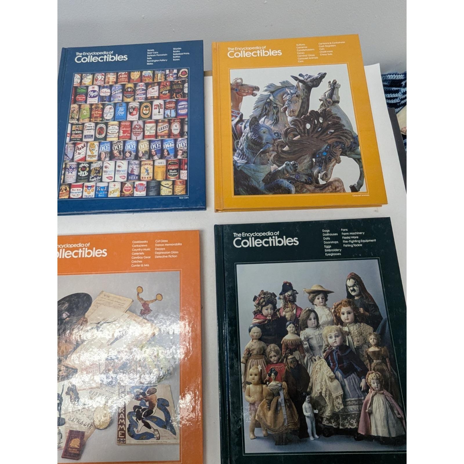 Time Life 1980s the Encyclopedia of Collectibles Books HC Set 16