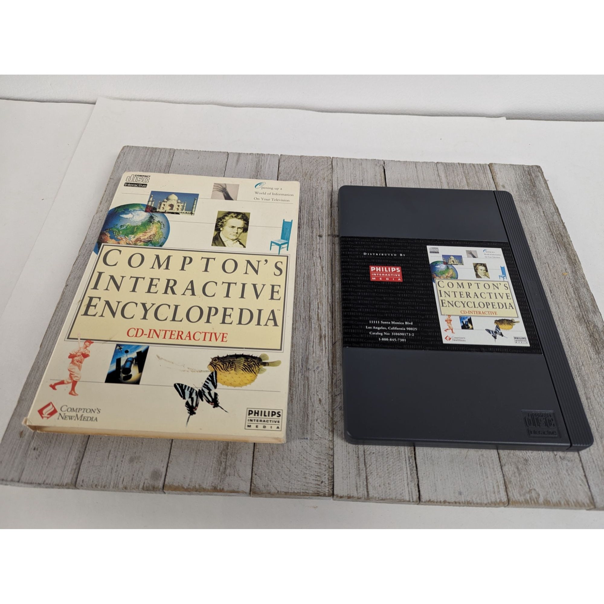 Compton's Interactive Encyclopedia Interactive Compact Disc