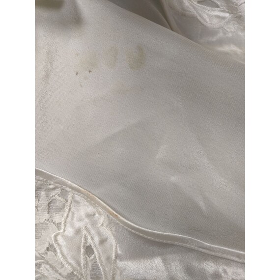 Vintage Josie Intimates Silky Lace Robe Size M Me… - image 8